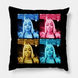 Yes Yes Yes | Strong woman | Ice Cream So Good | Gang gang | Back to School | College shirt | Dorm decor | TikTok Pinkydoll Warhol Multiple NPC Pillow