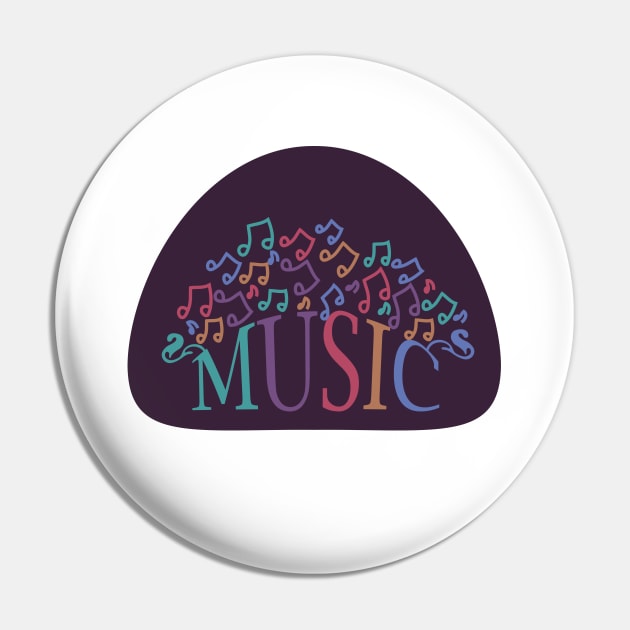 music Pin by Day81