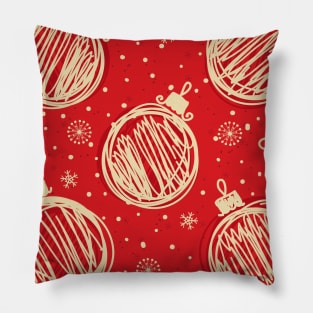 Christmas decoration balls Pillow