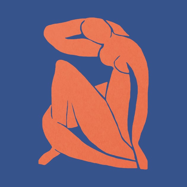 Henri Matisse Blue nude art by JulyPrints