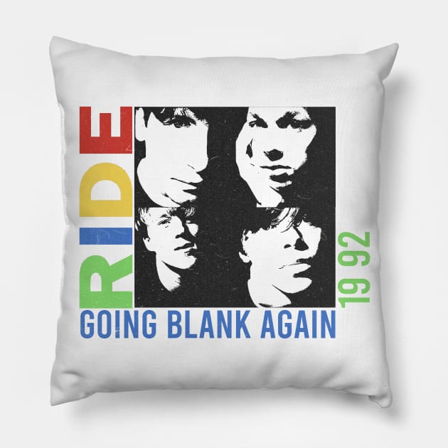 vintage going blank again // fan art Pillow by psninetynine