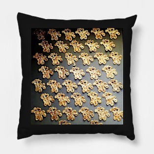 Golden Octopus Pillow