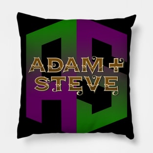 Adam + Steve Pillow