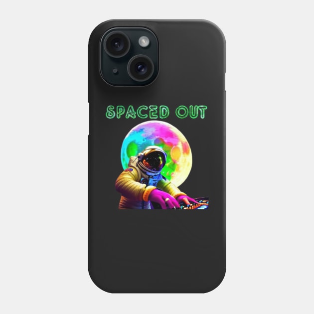 spaced out spaceman Phone Case by scouserian