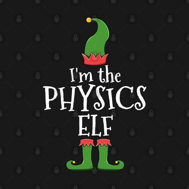 Physics Elf for Matching Family Christmas Group by jkshirts