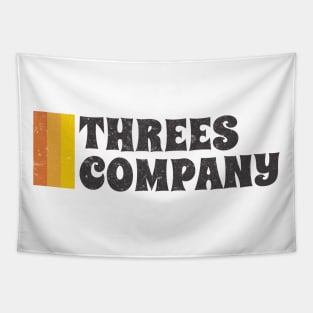 Vintage Threes Company Tapestry