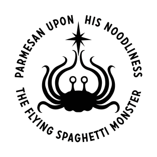 Flying Spaghetti Monster - His Noodliness T-Shirt