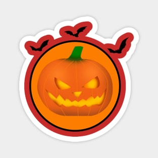 Halloween Pumpkin Magnet