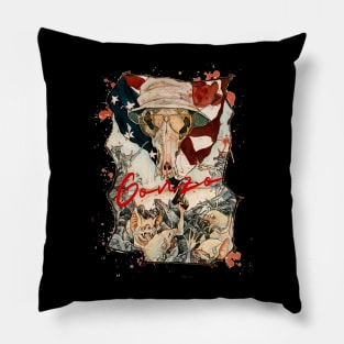 Hunter s thompson by AJFrena on DeviantArt Pillow