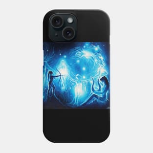 Sappho, Artemis and the Pleiades Phone Case