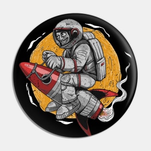 HODL For MOASS Until We Reach The Moon Pin