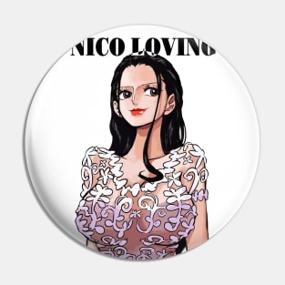 Nico Robin One Piece Fashion Pin