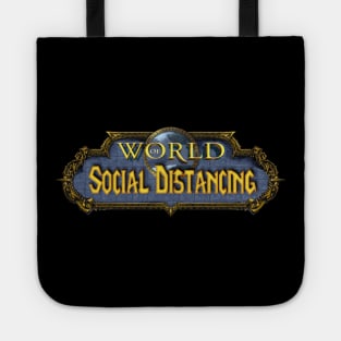 World Of Social Distancing Tote