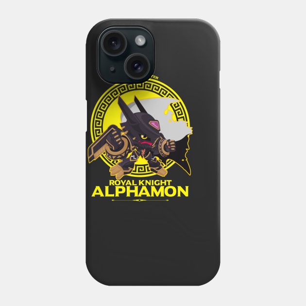 digimon chibi alphamon Phone Case by DeeMON