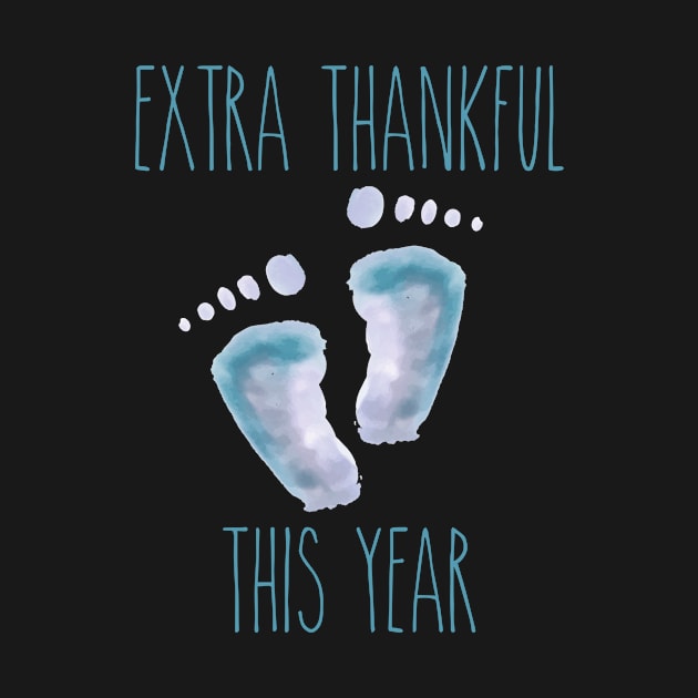 Extra Thankful This Year (Baby Boy/Blue Edition) by Gestalt Imagery