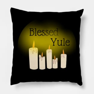 Blessed Yule Pillow