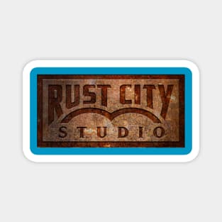 Rust City Studio Logo Magnet