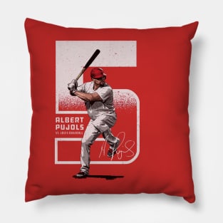 Albert Pujols St. Louis Outline Pillow