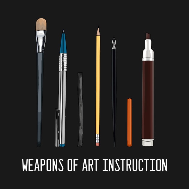 Weapons of art instruction by HighFives555