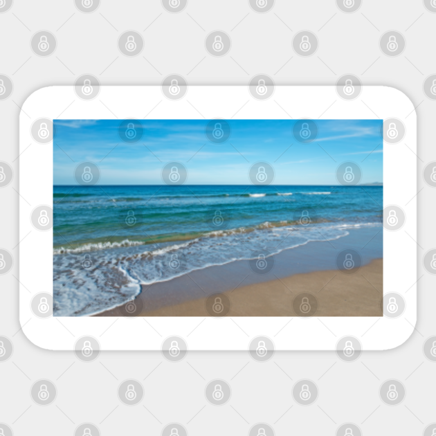 Cute Simple Ocean Beach Aesthetic Wallpaper Blue Aesthetic Wallpapers Sticker Teepublic Feel free to check all the images available to mix and match many prints to create gallery walls! cute simple ocean beach aesthetic wallpaper blue