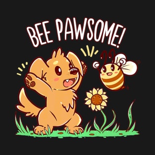 Puppy Pawsome Honey Bee T-Shirt