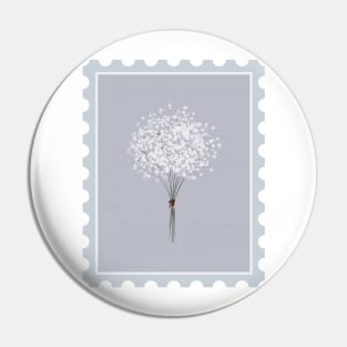 Cute Flower Stamp Pin