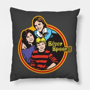 Silver Spoons Pillow