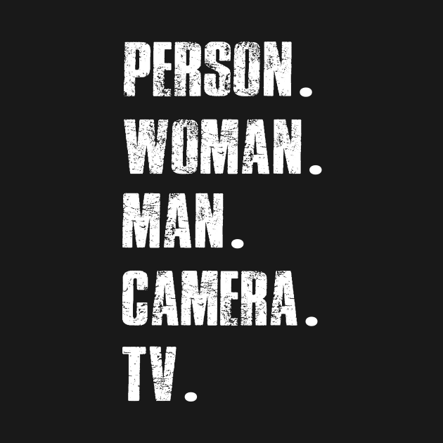 Person Woman Man Camera Tv Trump Cognitive Test Great Memory 1 by igybcrew
