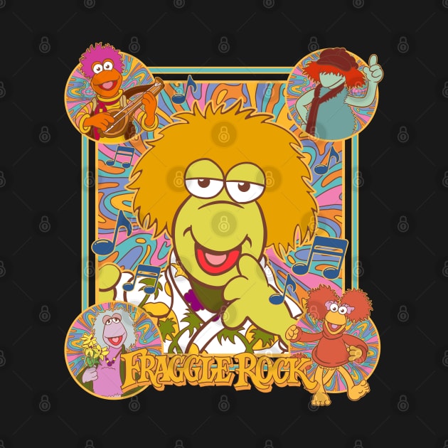 Trippy Fraggle Rock by bianca alea