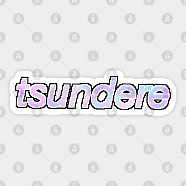 Tsundere Stickers for Sale