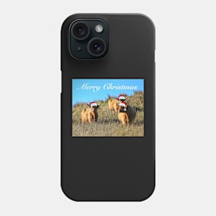 Cladich Cows Christmas Phone Case