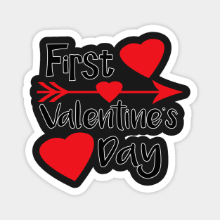 First Baby Valentine Gifts Magnet