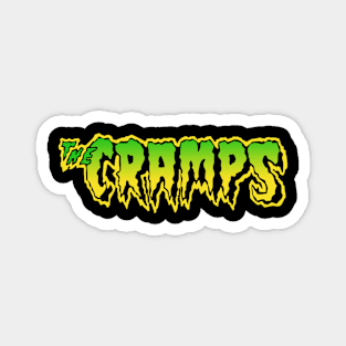 Cat In Cramps Town Magnet