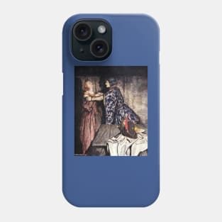 Tristan and Isolde - Arthur Rackham Phone Case