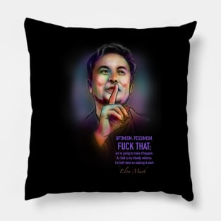 Elon Musk Pillow