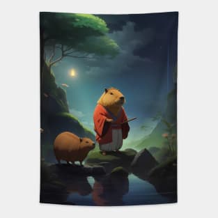 Capybara Tapestry