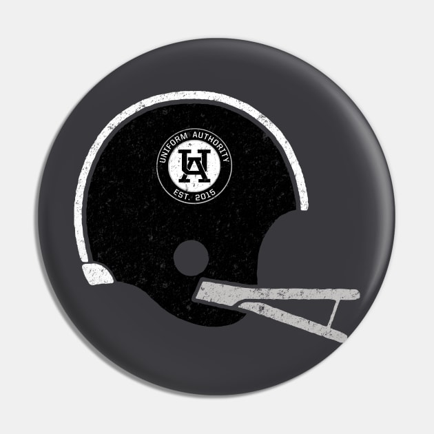 Uniform Authority Throwback Helmet Pin by uniauthority