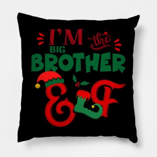 Awesome i’m the big brother elf christmas family matching Pillow