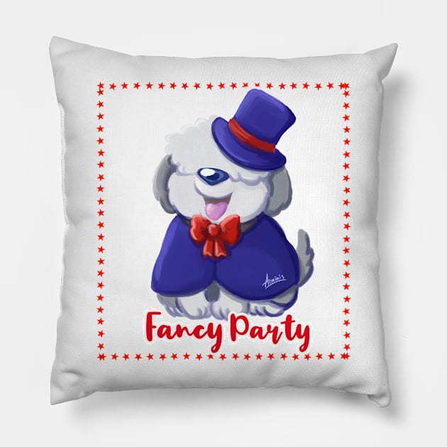 Fancy Party Pillow by Arminis