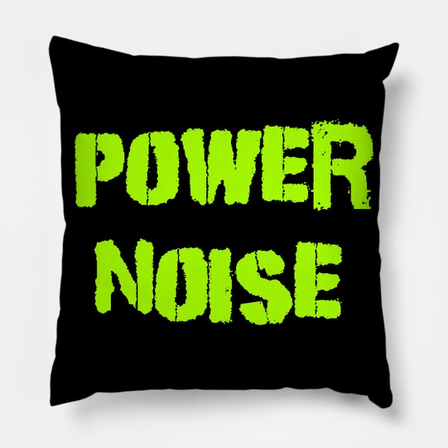 Power noise Pillow by Erena Samohai