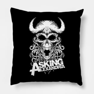 Asking Alexandria Devil Skull Pillow