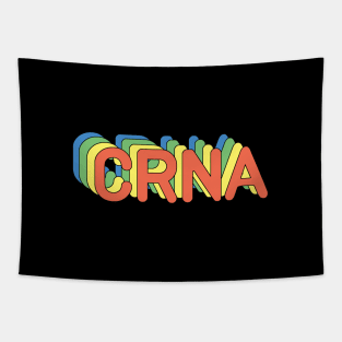 CRNA Nurse Anesthetist Retro Design Tapestry