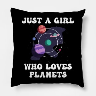 Best Planet Art Girls Kids Solar System Science Outer Space Pillow