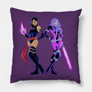 Psylocke and Revanche Pillow