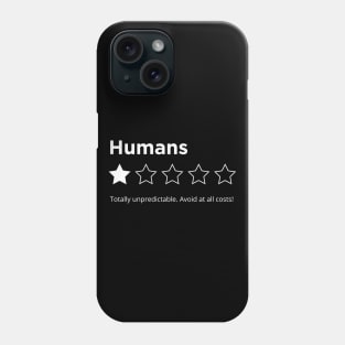 Funny Humans Review Phone Case