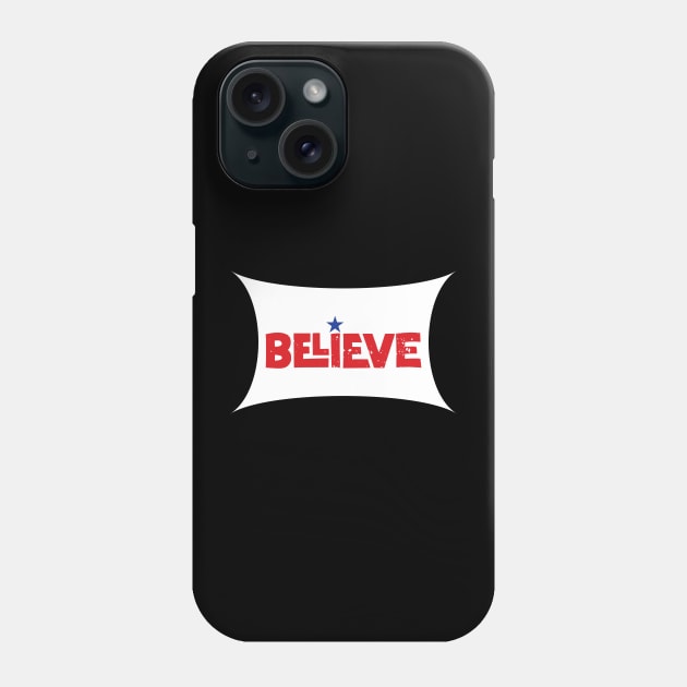 "Phillies Believe" Support Philadelphia v2 Phone Case by Emma