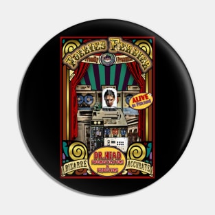 Dr. Head Sideshow Poster Pin