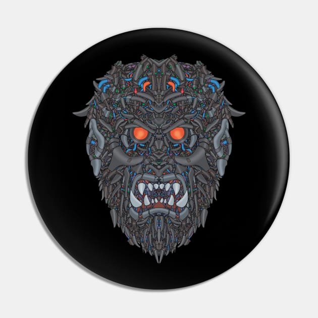 Mecha Soul Wolfman 02 Pin by Houerd