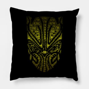 I'm your king Black Villian Superhero tshirt Pillow