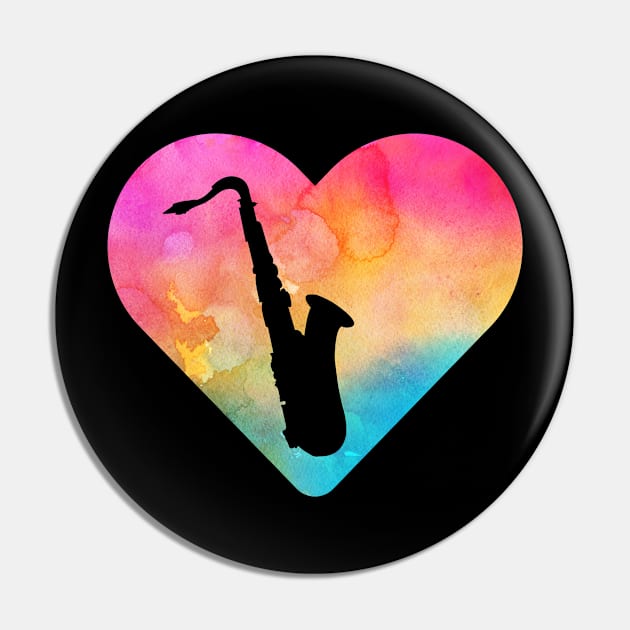 Tenor Sax Pin by JKFDesigns